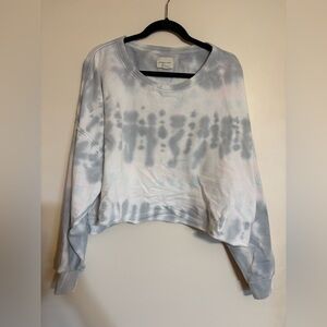 American Eagle Outfitters Tie-Dye Cropped Sweatshirt